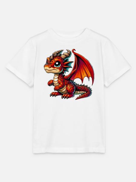 Drache - Stanley/Stella Kinder T-Shirt MINI CREATOR - Weiß