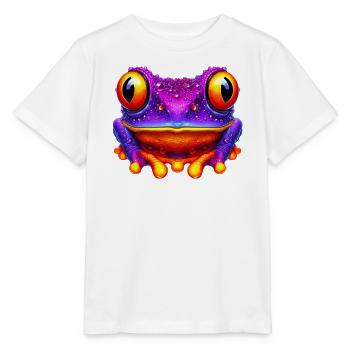 Frog - Stanley/Stella MINI CREATOR Kids’ T-Shirt - white - Front - Maike (125cm)