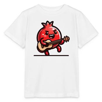 Granatapfel-Melodie - Stanley/Stella Kinder T-Shirt MINI CREATOR  - Weiß - Vorne - Maike (125cm)