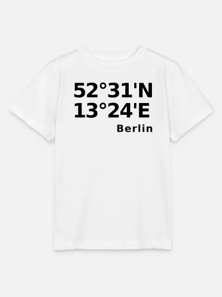 Berlin - Stanley/Stella Kinder T-Shirt MINI CREATOR - Weiß