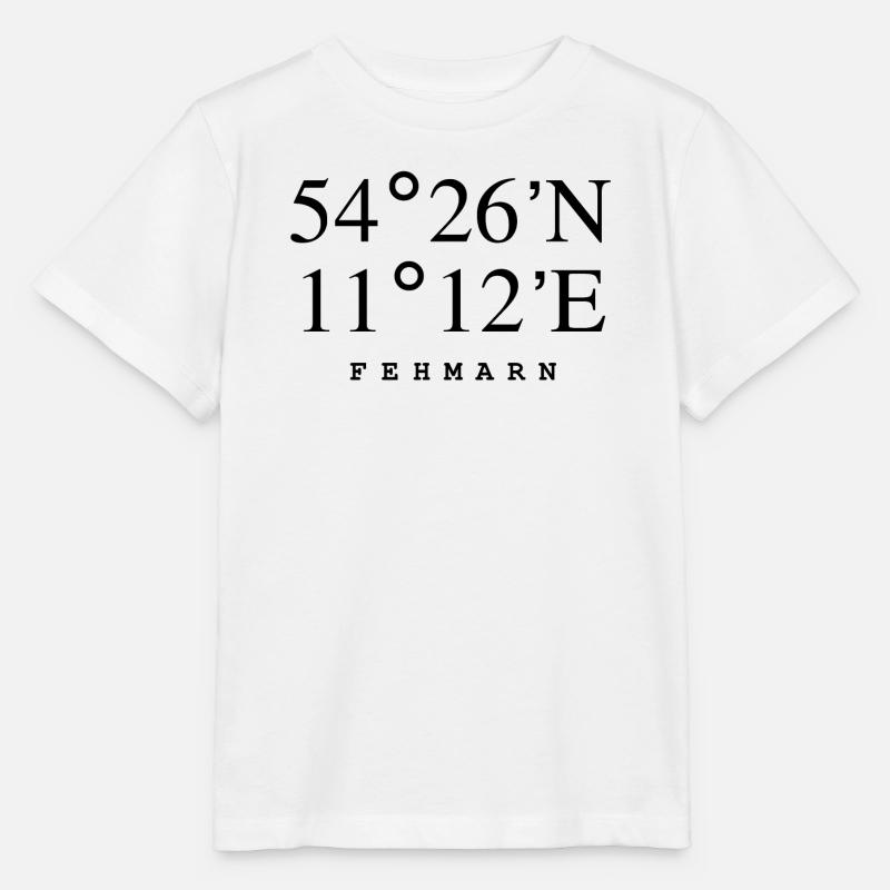 Fehmarn - Stanley/Stella MINI CREATOR Kids’ T-Shirt - white