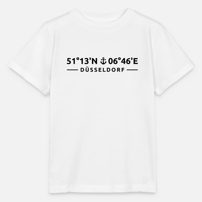 Dusseldorf - T-shirt bio MINI CREATOR Stanley/Stella Enfant - blanc