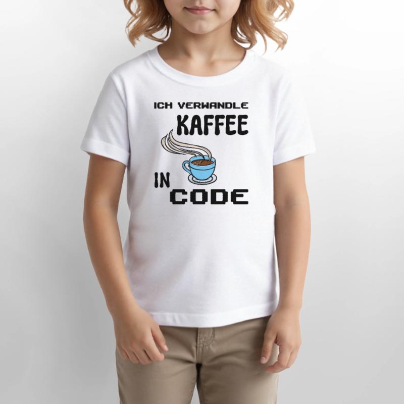 Coden Computerfreak Developer Statement Nerd Stanley/Stella Kinder T-Shirt MINI CREATOR 