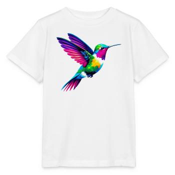 Kolibri - Stanley/Stella Kinder T-Shirt MINI CREATOR  - Weiß - Vorne - Maike (125cm)