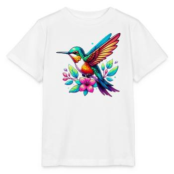 Kolibri - Stanley/Stella Kinder T-Shirt MINI CREATOR  - Weiß - Vorne - Maike (125cm)