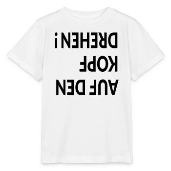 AUF DEN KOPF DREHEN - TRANSFORMATION - Stanley/Stella Kinder T-Shirt MINI CREATOR  - Weiß - Vorne - Maike (125cm)