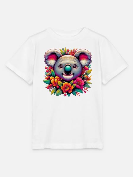 Koala - Stanley/Stella Kinder T-Shirt MINI CREATOR  - Weiß