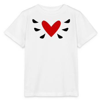 MOM. MOTHER'S DAY. HEART. FEAST. HAPPY BIRTHDAY - Stanley/Stella MINI CREATOR Kids’ T-Shirt - white - Front - Maike (125cm)
