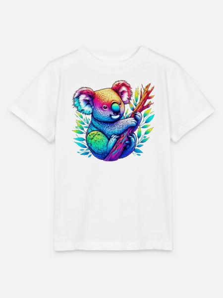 Koala - Stanley/Stella Kinder T-Shirt MINI CREATOR  - Weiß