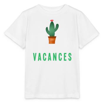 MAÎTRESSE. MAITRE. MERCI. MERCI MAÎTRESSE - T-shirt bio MINI CREATOR Stanley/Stella Enfant - blanc - Devant - Maike (125cm)