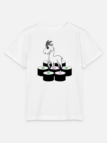 Ziege Sushi - Stanley/Stella Kinder T-Shirt MINI CREATOR - Weiß