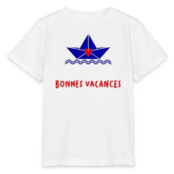 HAPPY HOLIDAYS - Stanley/Stella MINI CREATOR Kids’ T-Shirt - white - Front - Maike (125cm)