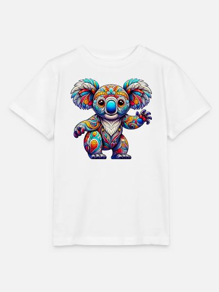 Koala - Stanley/Stella Kinder T-Shirt MINI CREATOR - Weiß