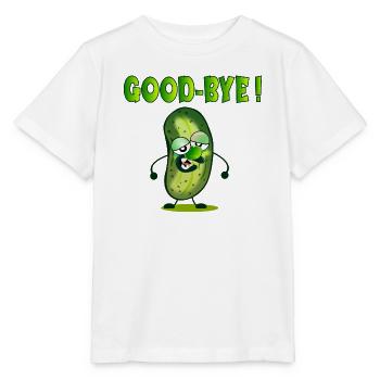 ADIEU AU REVOIR - CORNICHONS - T-shirt bio MINI CREATOR Stanley/Stella Enfant - blanc - Devant - Maike (125cm)