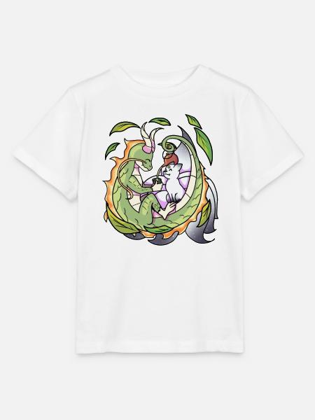 Drache & Fuchs Japan Art - Stanley/Stella Kinder T-Shirt MINI CREATOR  - Weiß