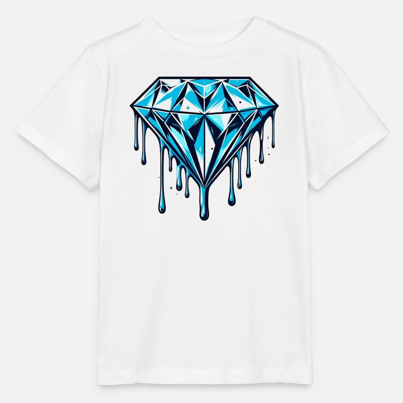 Diamant - T-shirt bio MINI CREATOR Stanley/Stella Enfant - blanc