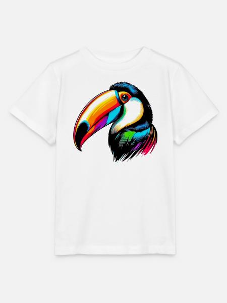 Tukan - Stanley/Stella Kinder T-Shirt MINI CREATOR - Weiß