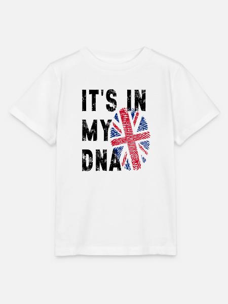 Union Jack Fingerabdruck - Stanley/Stella Kinder T-Shirt MINI CREATOR - Weiß