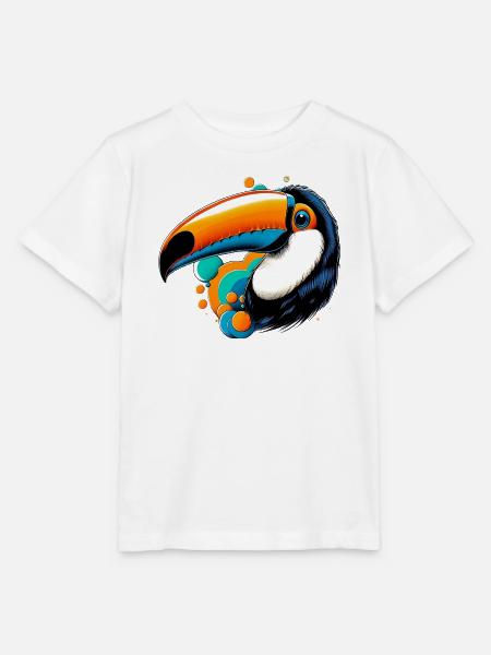 Tukan - Stanley/Stella Kinder T-Shirt MINI CREATOR - Weiß