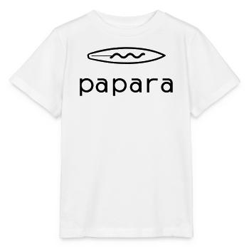 Papara Tahiti Surfspot - Stanley/Stella Kinder T-Shirt MINI CREATOR  - Weiß - Vorne - Maike (125cm)