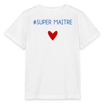 MASTER. MASTER. THANK YOU. THANK YOU, MASTER. MASTER - Stanley/Stella MINI CREATOR Kids’ T-Shirt - white - Front - Maike (125cm)