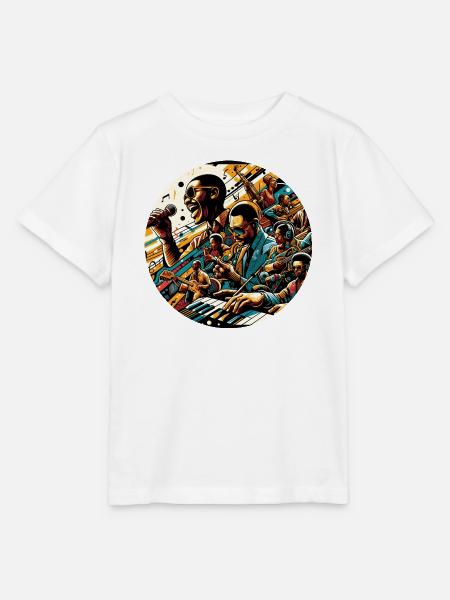 Afro Style Seele - Stanley/Stella Kinder T-Shirt MINI CREATOR - Weiß