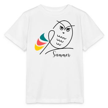 HOLIDAY. HAPPY HOLIDAYS. MISTRESS. MASTER. TEACHER - Stanley/Stella MINI CREATOR Kids’ T-Shirt - white - Front - Maike (125cm)
