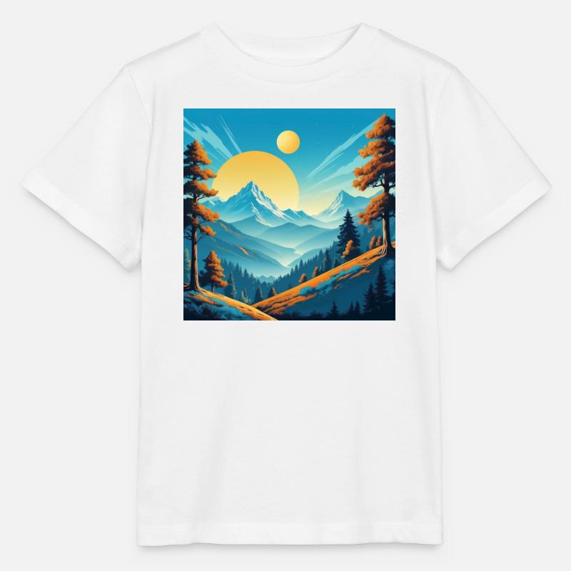 Zwei Sonnen - Stanley/Stella Kinder T-Shirt MINI CREATOR  - Weiß