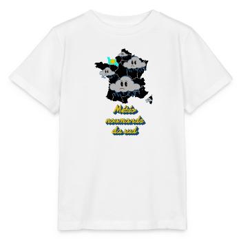 Météo rhônalpine - T-shirt bio MINI CREATOR Stanley/Stella Enfant - blanc - Devant - Maike (125cm)