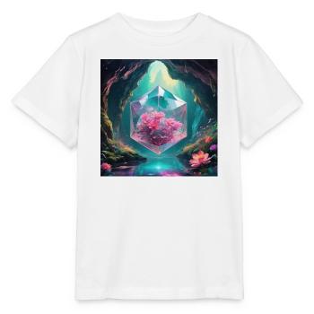 Grotte magique - T-shirt bio MINI CREATOR Stanley/Stella Enfant - blanc - Devant - Maike (125cm)