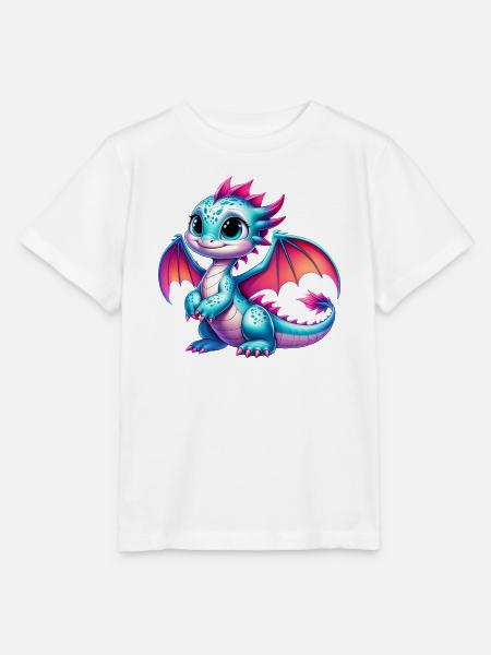Drache - Stanley/Stella Kinder T-Shirt MINI CREATOR - Weiß