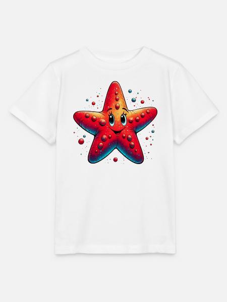 Seestern - Stanley/Stella Kinder T-Shirt MINI CREATOR - Weiß