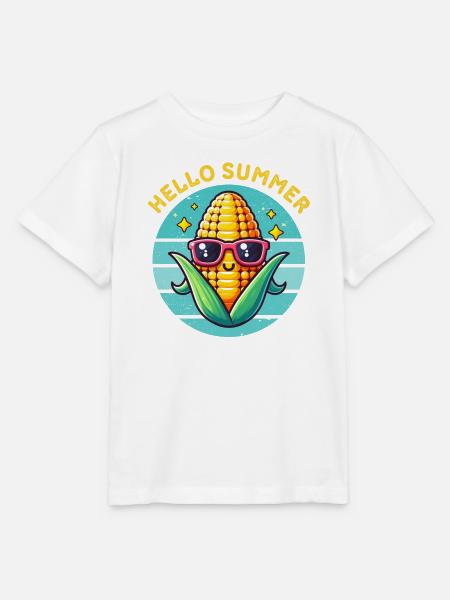 Hallo Sommer - Stanley/Stella Kinder T-Shirt MINI CREATOR  - Weiß