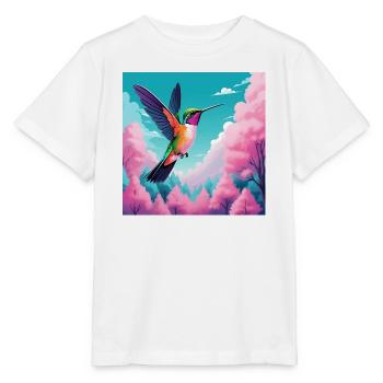 Kolibri - Stanley/Stella Kinder T-Shirt MINI CREATOR  - Weiß - Vorne - Maike (125cm)