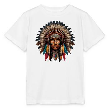 American Indian American - Stanley/Stella MINI CREATOR Kids’ T-Shirt - white - Front - Maike (125cm)