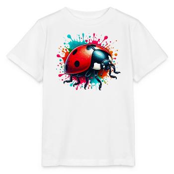 Coccinelle - T-shirt bio MINI CREATOR Stanley/Stella Enfant - blanc - Devant - Maike (125cm)