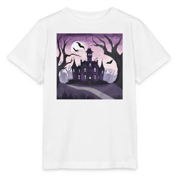 Gotisches Herrenhaus. - Stanley/Stella Kinder T-Shirt MINI CREATOR  - Weiß - Vorne - Maike (125cm)