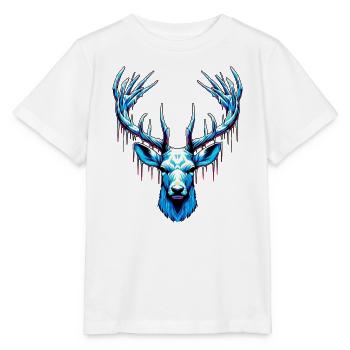 Ice Stag - Stanley/Stella MINI CREATOR Kids’ T-Shirt - white - Front - Maike (125cm)