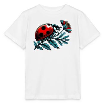 Ladybird - Stanley/Stella MINI CREATOR Kids’ T-Shirt - white - Front - Maike (125cm)