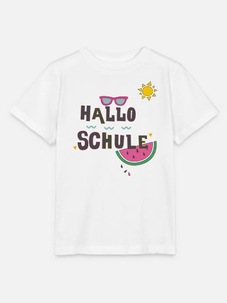 Hallo Schule, Einschulung - Stanley/Stella Kinder T-Shirt MINI CREATOR - Weiß
