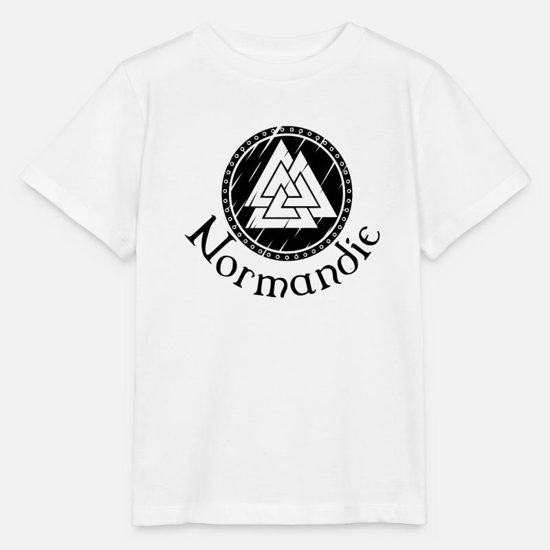 Normandie - T-shirt bio MINI CREATOR Stanley/Stella Enfant - blanc