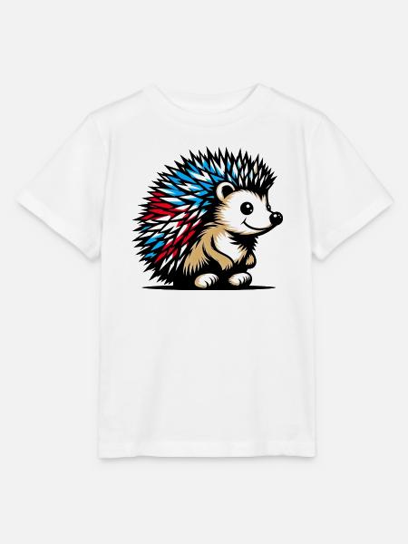 Igel - Stanley/Stella Kinder T-Shirt MINI CREATOR - Weiß
