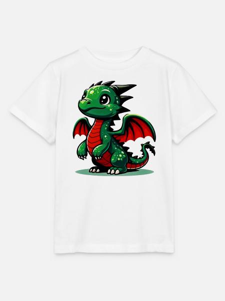 Drachen - Stanley/Stella Kinder T-Shirt MINI CREATOR  - Weiß