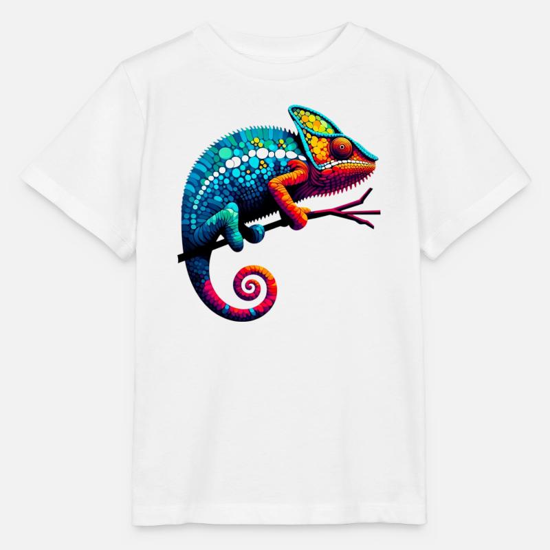 Chamäleon - Stanley/Stella Kinder T-Shirt MINI CREATOR - Weiß