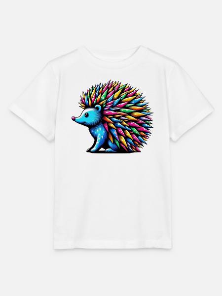 Igel - Stanley/Stella Kinder T-Shirt MINI CREATOR  - Weiß