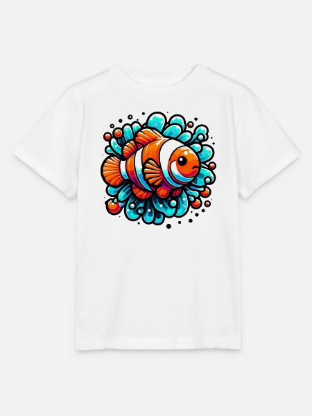 Clownfische - Stanley/Stella Kinder T-Shirt MINI CREATOR - Weiß