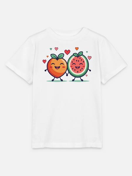 Fruchtige Leidenschaft, Liebe - Stanley/Stella Kinder T-Shirt MINI CREATOR - Weiß