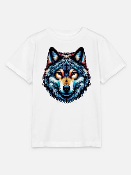 Wolf - Stanley/Stella Kinder T-Shirt MINI CREATOR  - Weiß