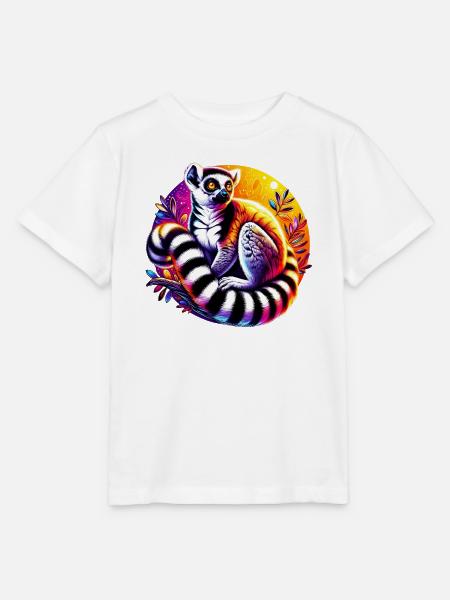 Lemur - Stanley/Stella Kinder T-Shirt MINI CREATOR - Weiß