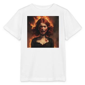 Zombie - Stanley/Stella Kinder T-Shirt MINI CREATOR  - Weiß - Vorne - Maike (125cm)